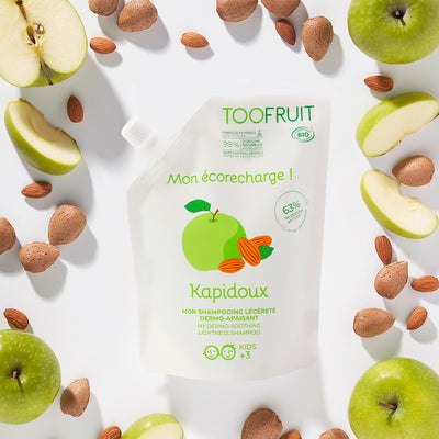 Kapidoux pomme-amande douce écorecharge 400mL