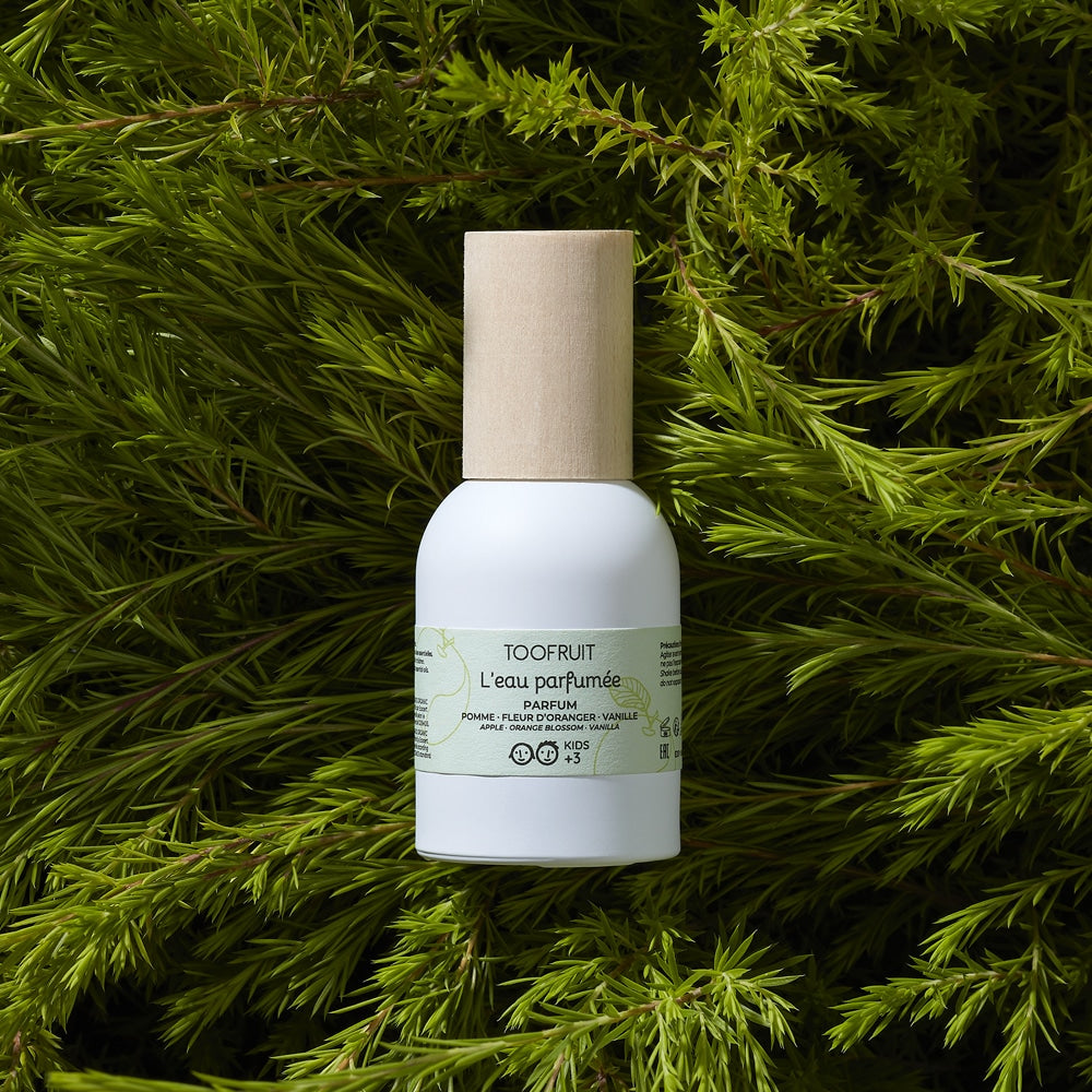L’eau parfumée pomme-fleur d'oranger-vanille