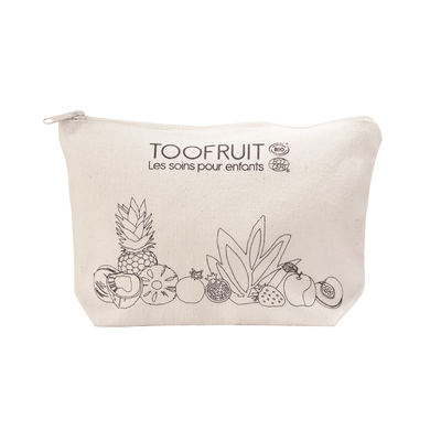 Grande trousse en coton bio GOTS