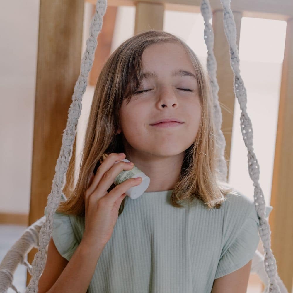 L’eau parfumée pomme-fleur d'oranger-vanille