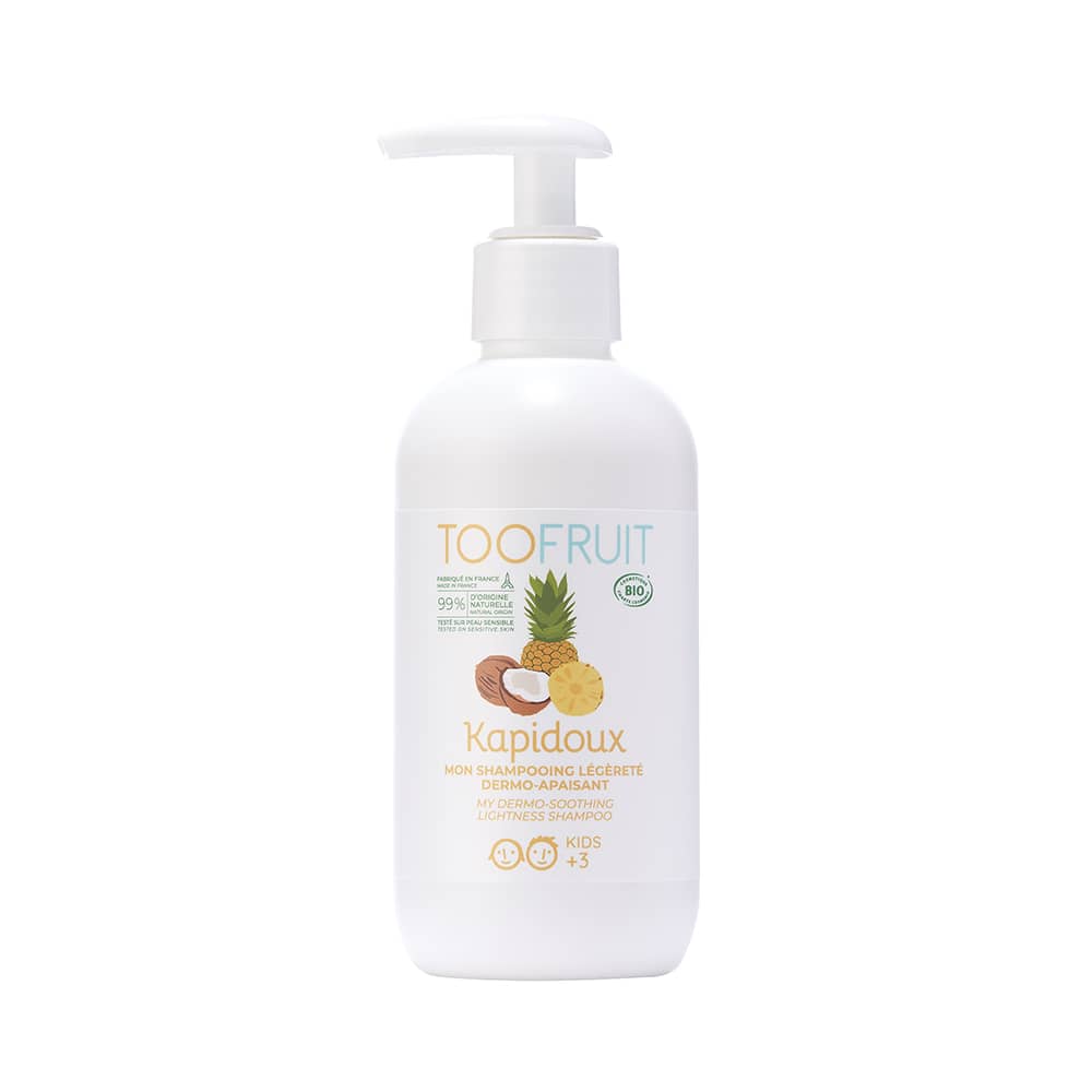 Shampoing enfant Kapidoux Ananas-Coco - TOOFRUIT