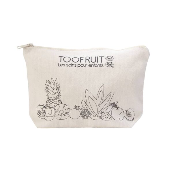 PLV16 Trousse en coton bio-toofruit