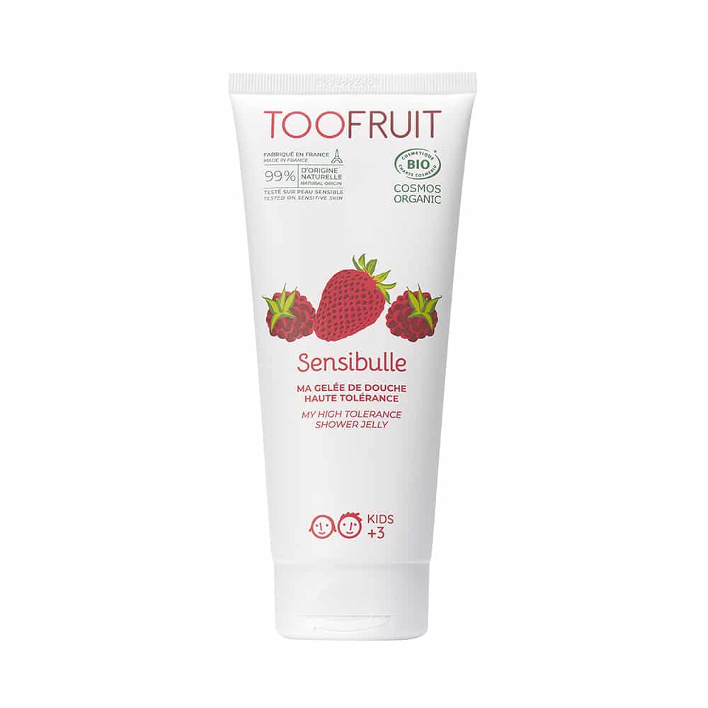 Gel douche enfant Sensibulle Fraise-Framboise - TOOFRUIT