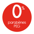 0% parabènes / PEG