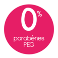 0% Parabènes PEG