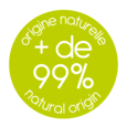 + de 99% d'origine naturelle