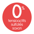 0% tensoactifs sulfatés savon